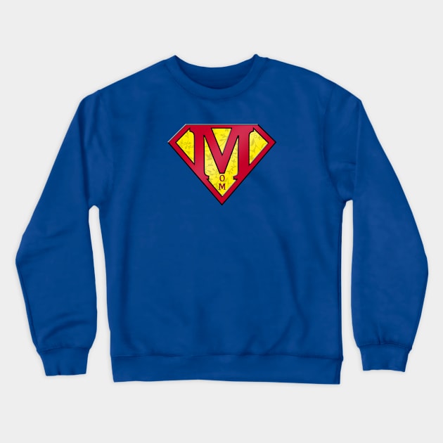 SuperMom Crewneck Sweatshirt by krisk9k